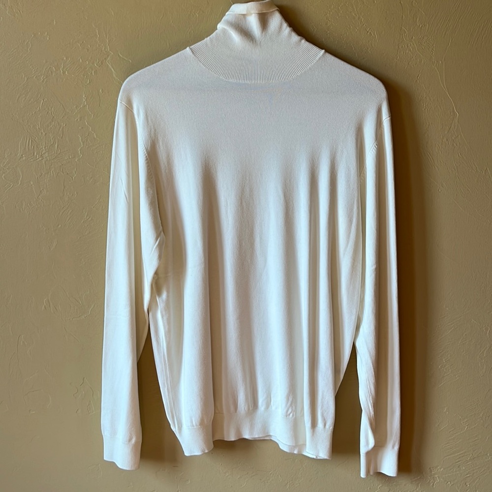 New w/o tag Zara soft white turtleneck